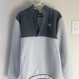 UNDER ARMOUR - MENS GOLF - 1/4 BUTTON FLEECE